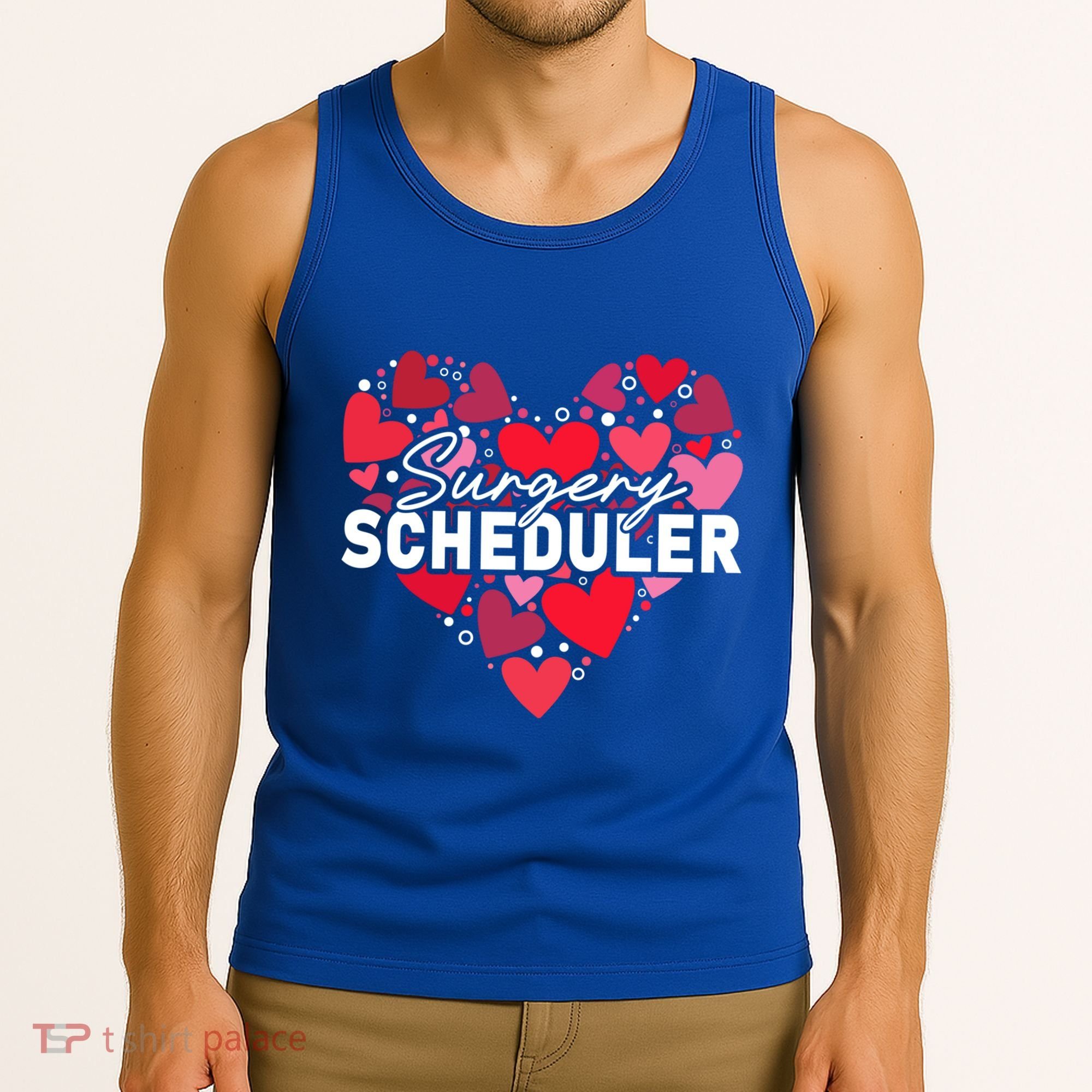 Surgery Scheduler Heart Gift Tank Top