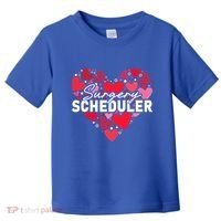 Surgery Scheduler Heart Gift Toddler T-Shirt thumb 0