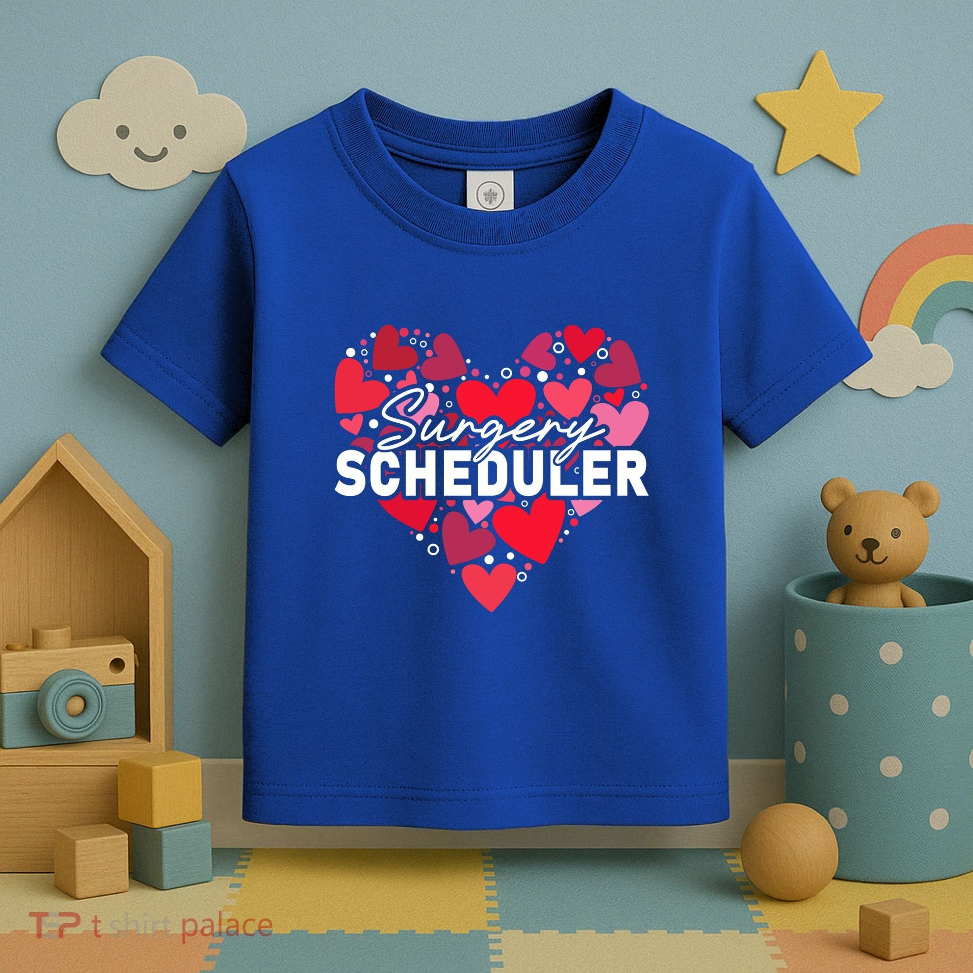 Surgery Scheduler Heart Gift Toddler T-Shirt
