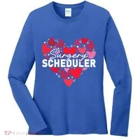 Surgery Scheduler Heart Gift Women's Long Sleeve Shirt thumb 0