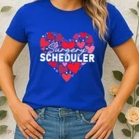 Surgery Scheduler Heart Gift Women's T-Shirt thumb 2