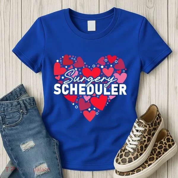 Surgery Scheduler Heart Gift Women's T-Shirt