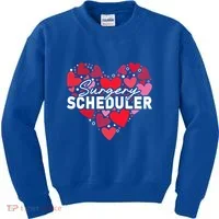 Surgery Scheduler Heart Gift Kids Sweatshirt thumb 0