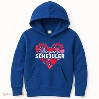Surgery Scheduler Heart Gift Kids Hoodie thumb 0