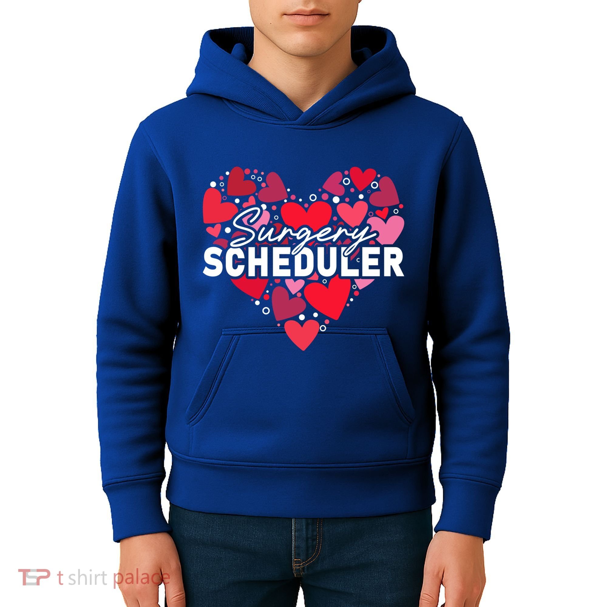 Surgery Scheduler Heart Gift Kids Hoodie