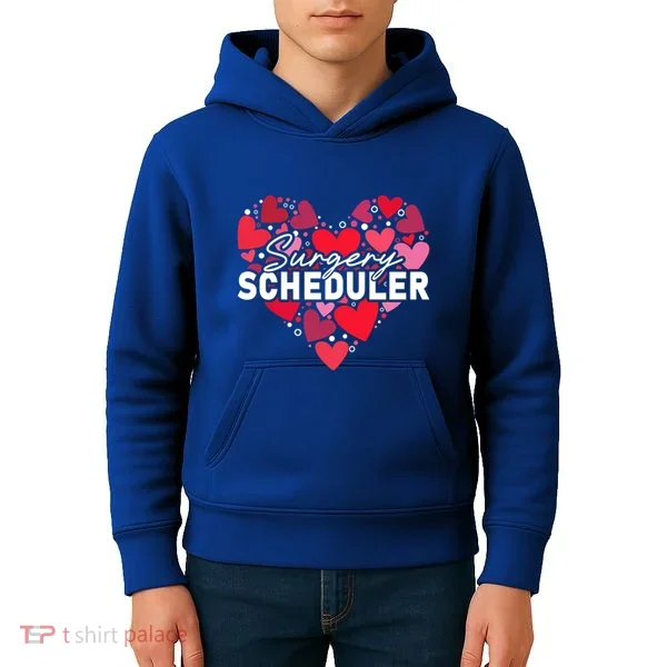 Surgery Scheduler Heart Gift Kids Hoodie