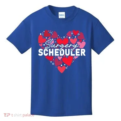 Surgery Scheduler Heart Gift Kids T-Shirt