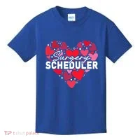 Surgery Scheduler Heart Gift Kids T-Shirt thumb 0