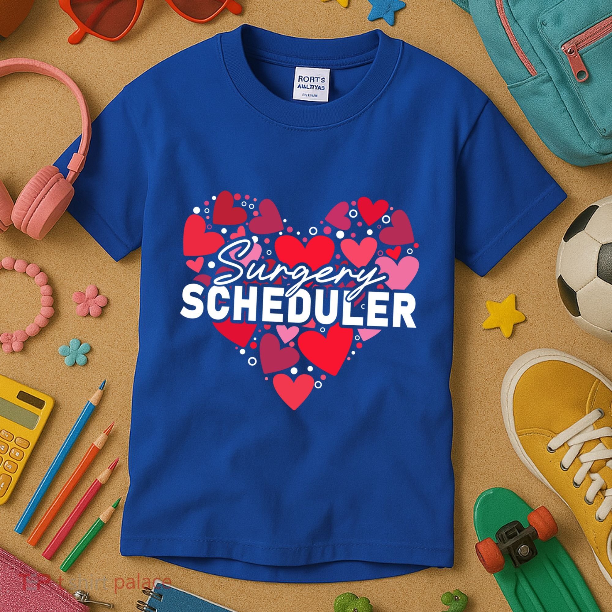 Surgery Scheduler Heart Gift Kids T-Shirt
