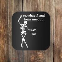 Sassy Skeleton Hear Me Out: No Coaster thumb 0