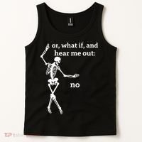 Sassy Skeleton Hear Me Out: No Tank Top thumb 2