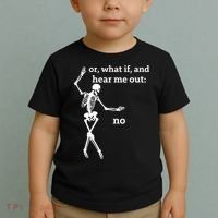 Sassy Skeleton Hear Me Out: No Toddler T-Shirt thumb 2