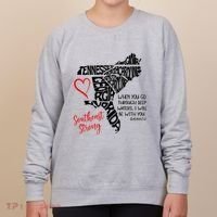 Southeast Strong Hurricane Helene Survivor When You Go Through Deep Wat Women's Sweatshirt thumb 0