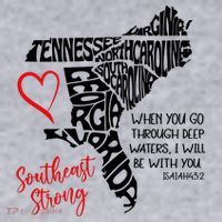 Southeast Strong Hurricane Helene Survivor When You Go Through Deep Wat Women's Sweatshirt thumb 2