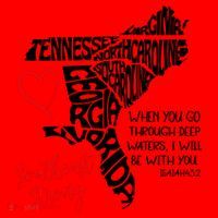 Southeast Strong Hurricane Helene Survivor When You Go Through Deep Wat Santa Hat thumb 1