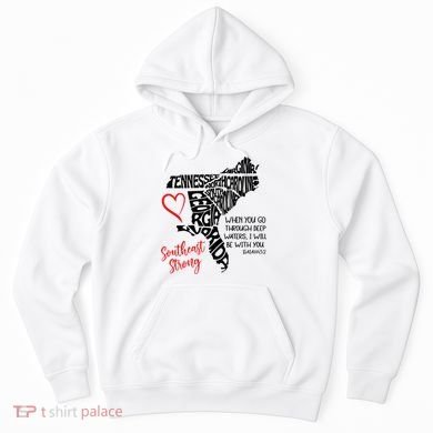 Southeast Strong Hurricane Helene Survivor When You Go Through Deep Wat Hoodie