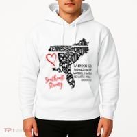 Southeast Strong Hurricane Helene Survivor When You Go Through Deep Wat Hoodie thumb 2