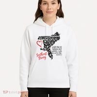 Southeast Strong Hurricane Helene Survivor When You Go Through Deep Wat Hoodie thumb 5