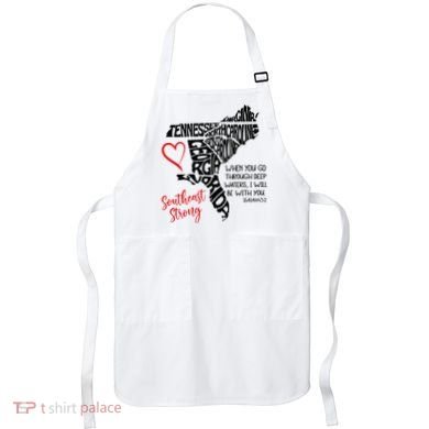Southeast Strong Hurricane Helene Survivor When You Go Through Deep Wat Apron
