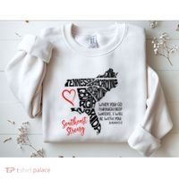 Southeast Strong Hurricane Helene Survivor When You Go Through Deep Wat Sweatshirt thumb 2