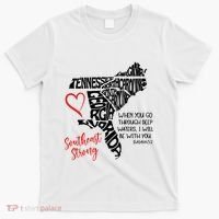 Southeast Strong Hurricane Helene Survivor When You Go Through Deep Wat T-Shirt thumb 0