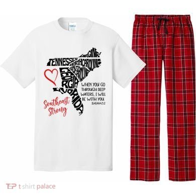 Southeast Strong Hurricane Helene Survivor When You Go Through Deep Wat Pajama Set