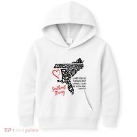 Southeast Strong Hurricane Helene Survivor When You Go Through Deep Wat Kids Hoodie thumb 0