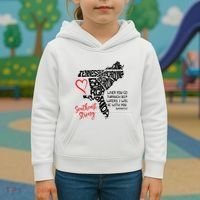 Southeast Strong Hurricane Helene Survivor When You Go Through Deep Wat Kids Hoodie thumb 3