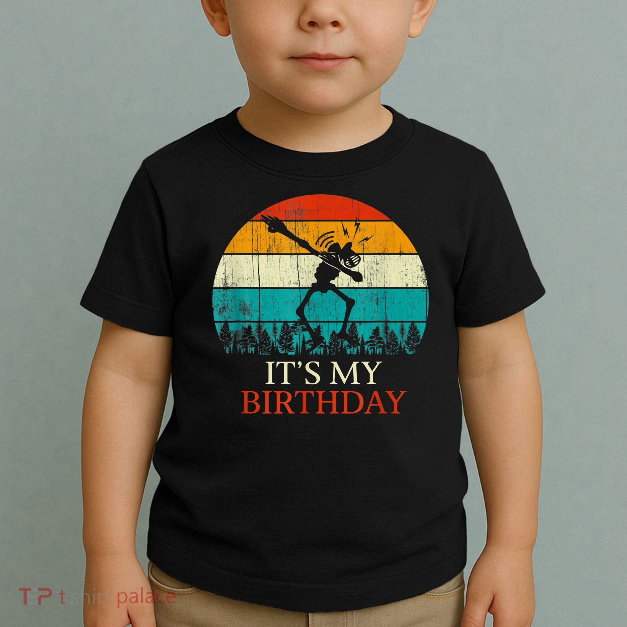 Sirenhead Siren Head Creepy Horror, Birthday Toddler T-Shirt