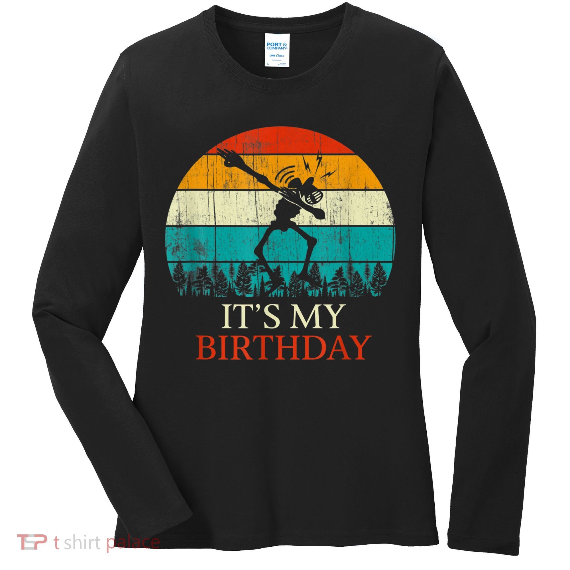 Sirenhead Siren Head Creepy Horror, Birthday Women's Long Sleeve Shirt