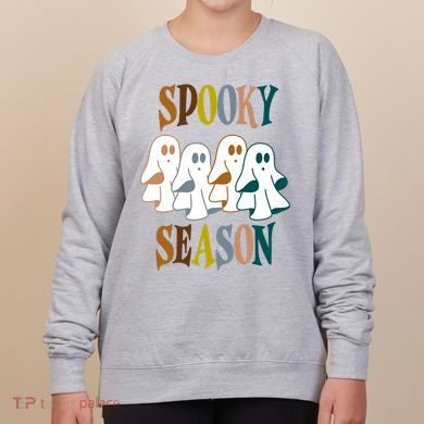 Spooky Season Halloween Ghost Festive Women's Sweatshirt