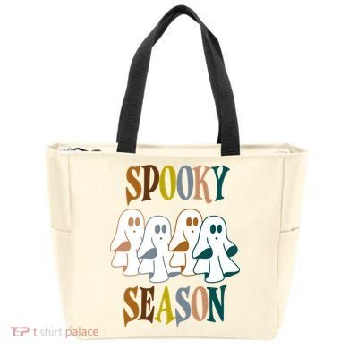 Spooky Season Halloween Ghost Festive Tote Bag