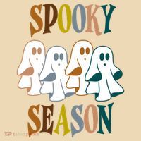 Spooky Season Halloween Ghost Festive Tote Bag thumb 4