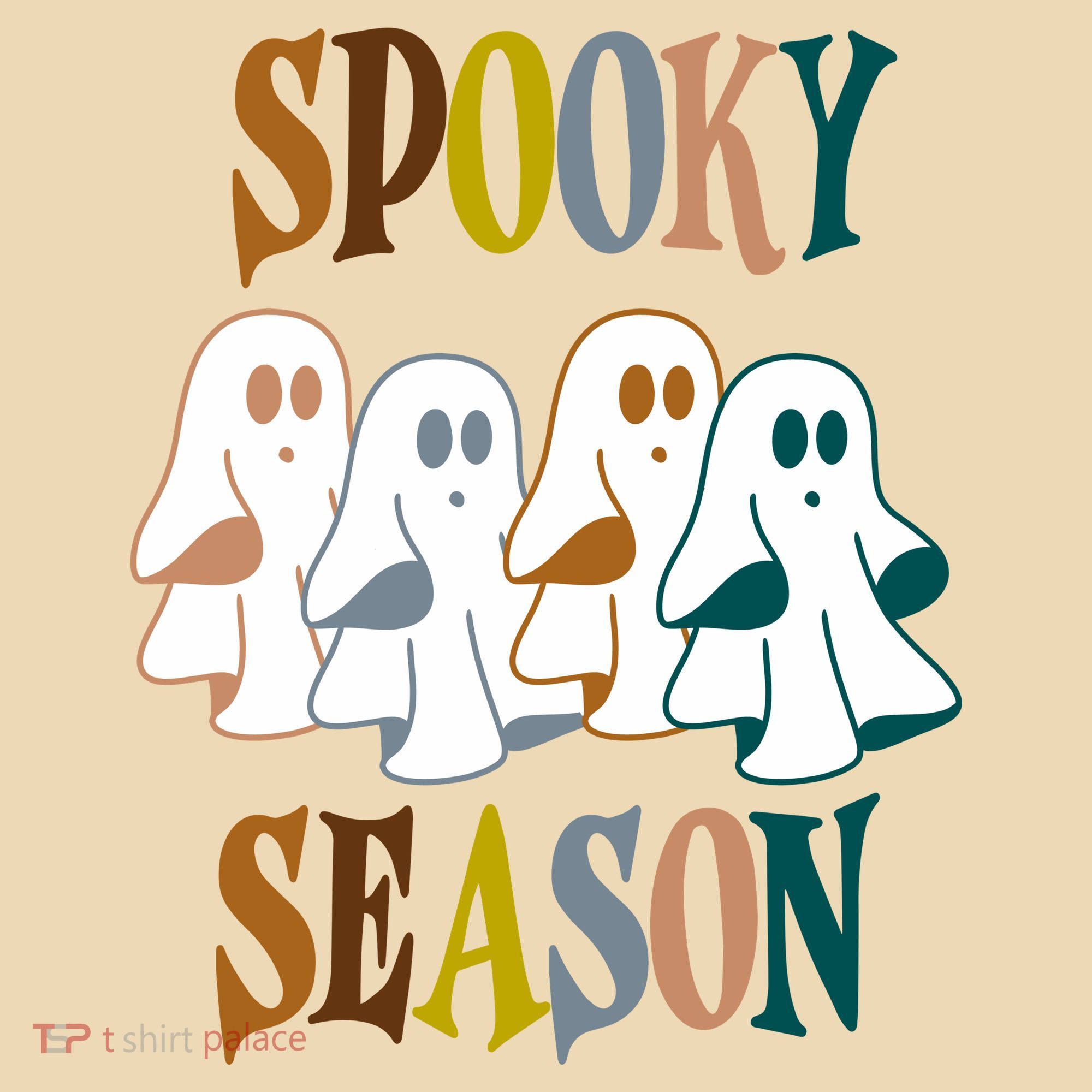 Spooky Season Halloween Ghost Festive Tote Bag