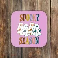Spooky Season Halloween Ghost Festive Coaster thumb 0