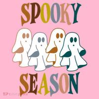 Spooky Season Halloween Ghost Festive Coaster thumb 2