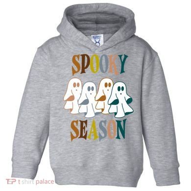 Spooky Season Halloween Ghost Festive Toddler Hoodie