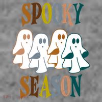 Spooky Season Halloween Ghost Festive Toddler Hoodie thumb 2