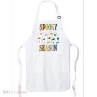 Spooky Season Halloween Ghost Festive Apron thumb 0