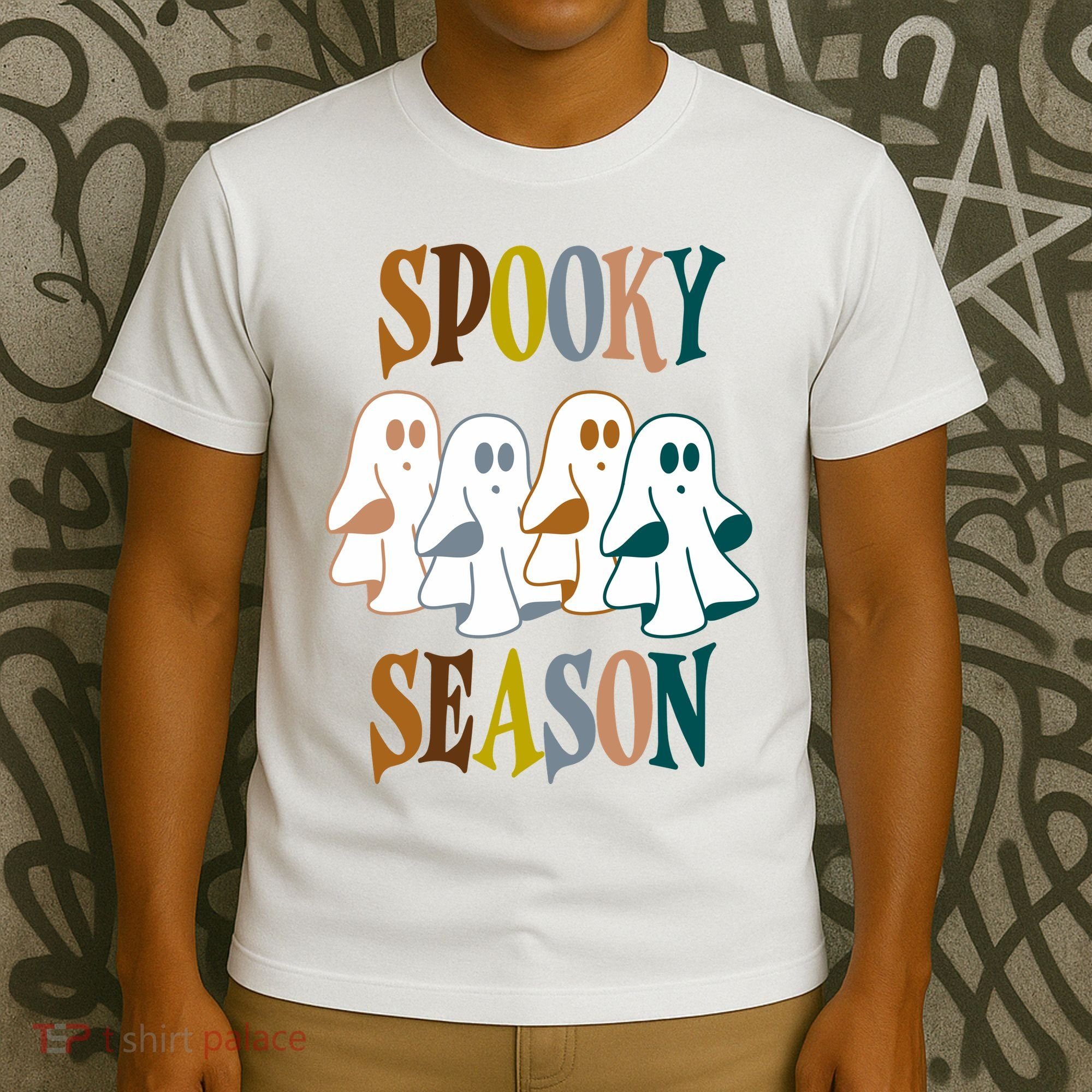 Spooky Season Halloween Ghost Festive T-Shirt