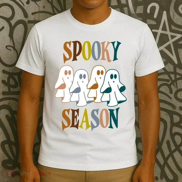 Spooky Season Halloween Ghost Festive T-Shirt