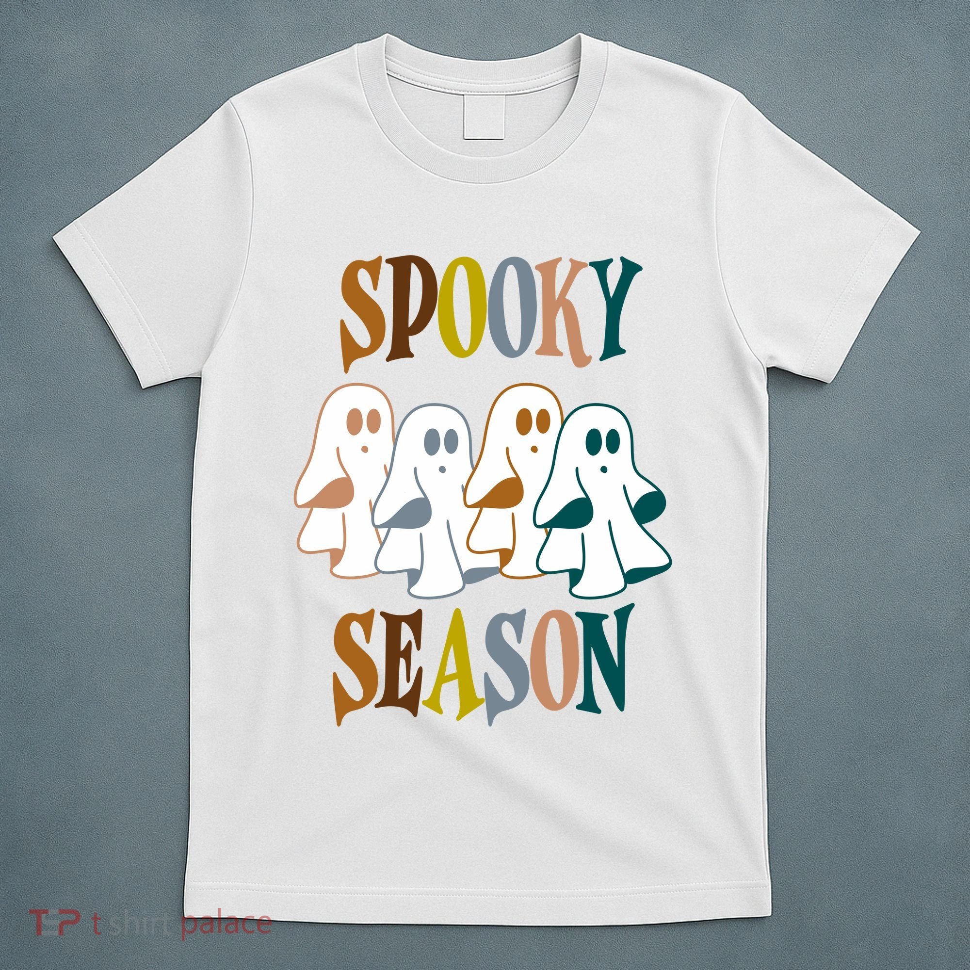 Spooky Season Halloween Ghost Festive T-Shirt