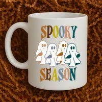 Spooky Season Halloween Ghost Festive Coffee Mug thumb 2