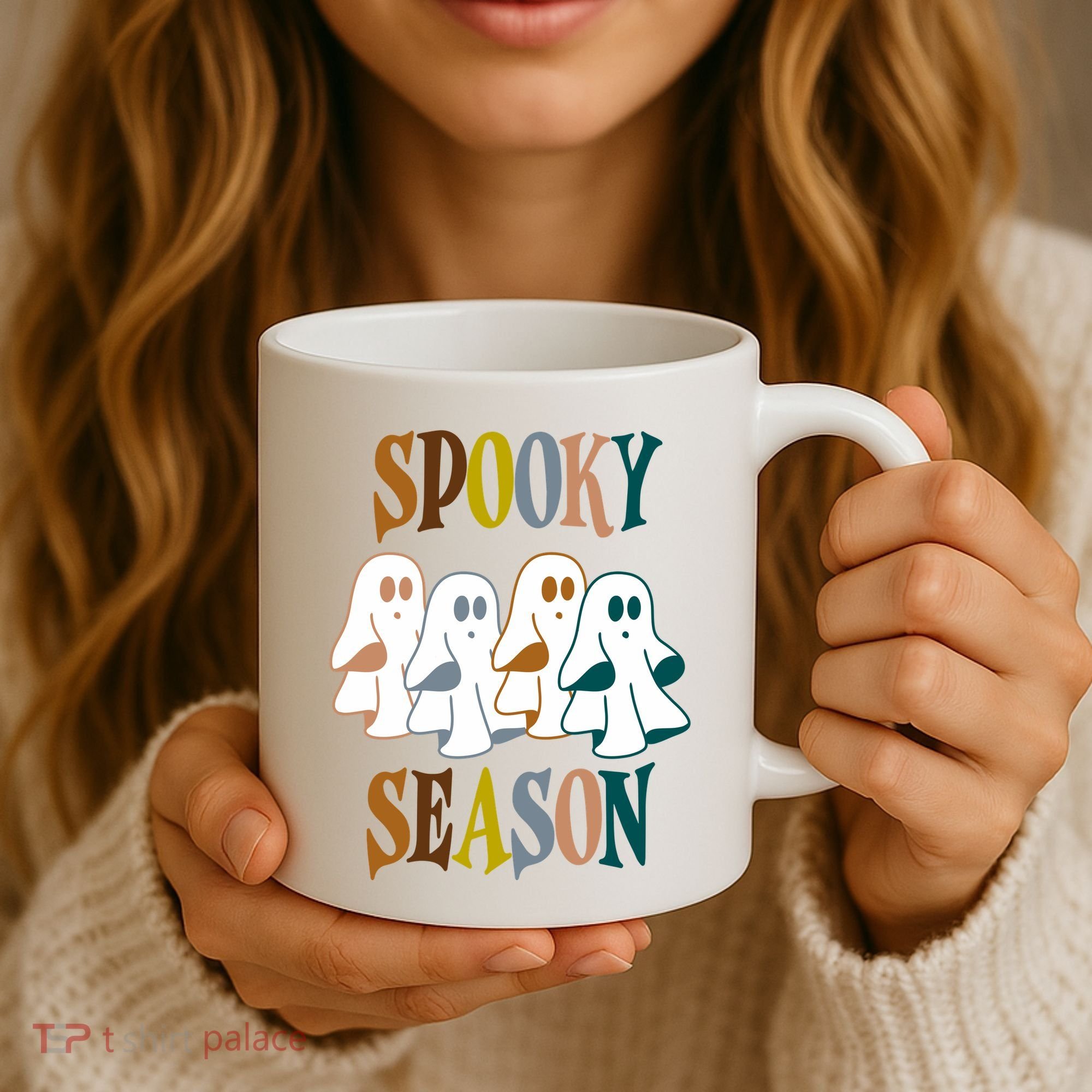 Spooky Season Halloween Ghost Festive Coffee Mug
