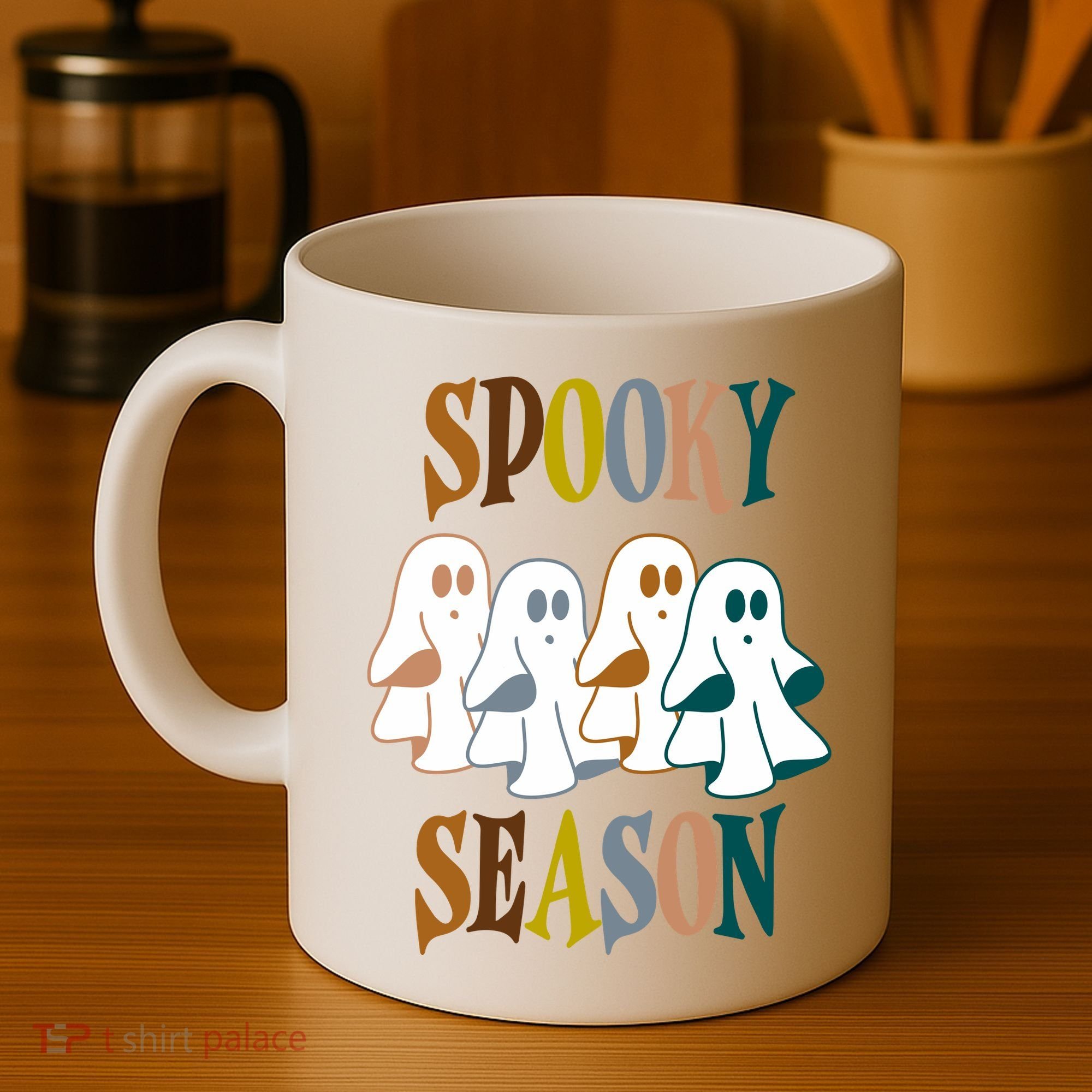 Spooky Season Halloween Ghost Festive Coffee Mug