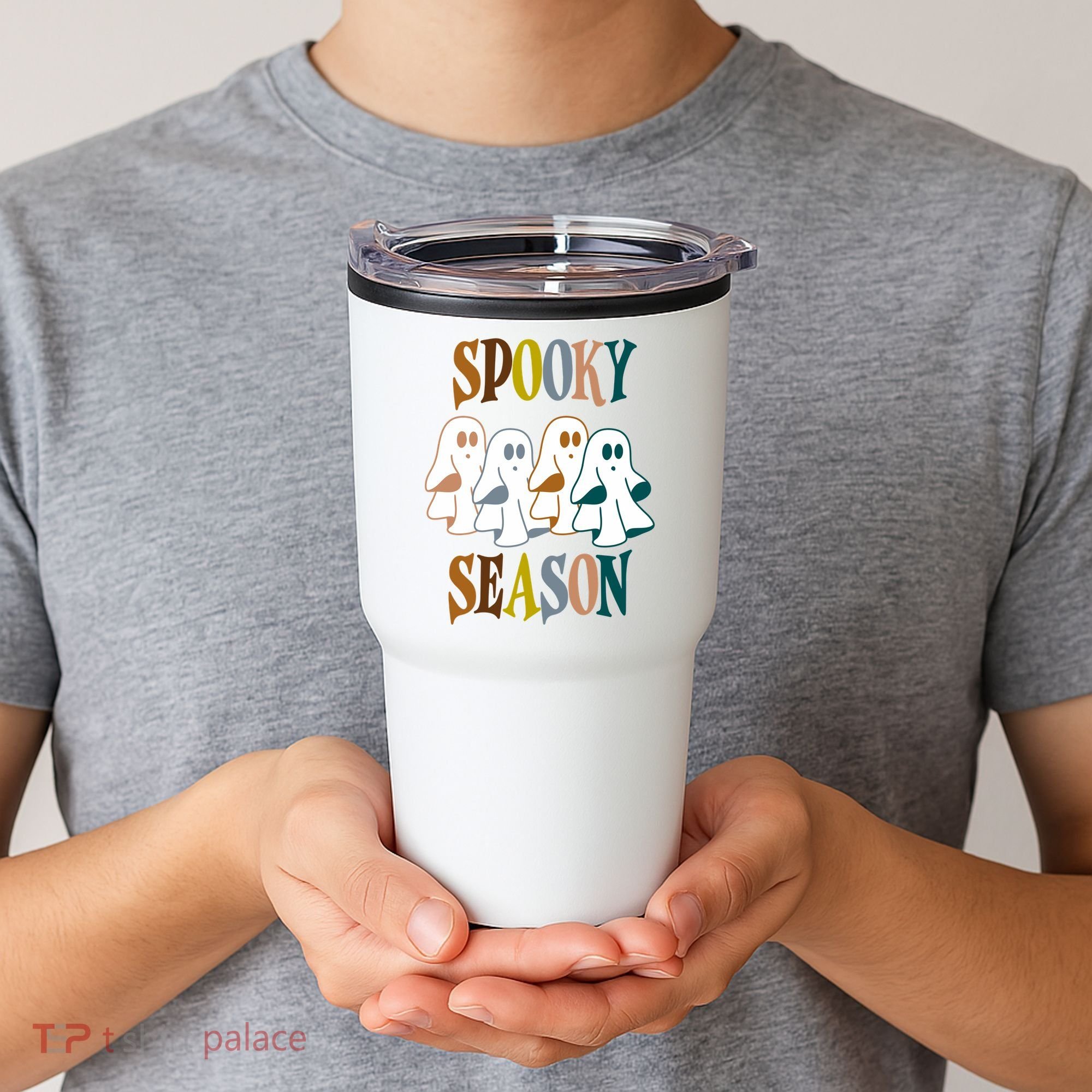 Spooky Season Halloween Ghost Festive Tumbler