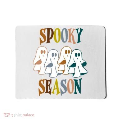 Spooky Season Halloween Ghost Festive Mousepad