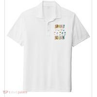 Spooky Season Halloween Ghost Festive Sport-Tek Posi-UV Pro Polo thumb 0