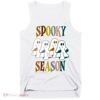 Spooky Season Halloween Ghost Festive Tank Top