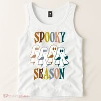 Spooky Season Halloween Ghost Festive Tank Top thumb 2